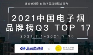 2021中国电子烟第三季度品牌榜